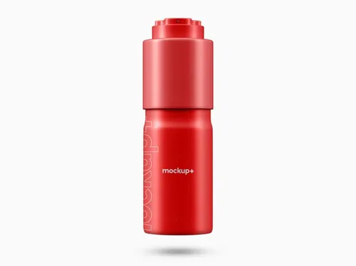 除臭喷雾瓶产品包装设计样机贴图PSD模板 Deodorant Spray Bottle Mockup