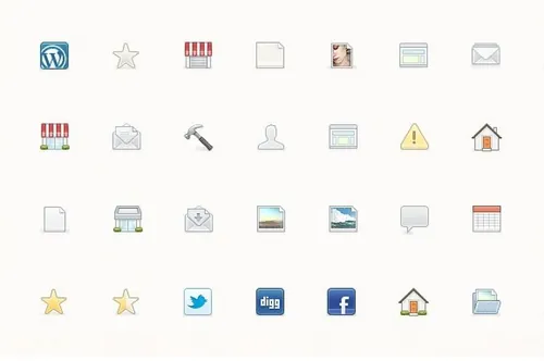 功能矢量图标素材 IconJar. 353 Icons