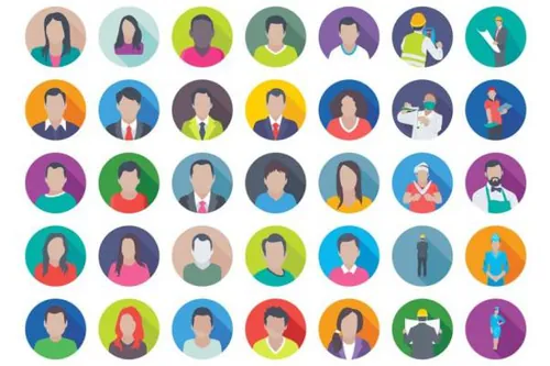 175个职业平面图标素材 175 Professions Flat Icons