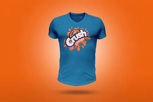 男士T恤模型PSD贴图模板T-Shirt Mockup PSD Template Vol028