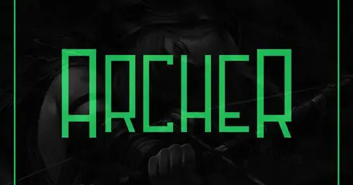 优雅几何无衬线英文字体合集 Archer Font 精选字体