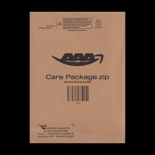 做旧仿旧快递箱贴纸快递面单PNG免抠图素材合辑 AAA -
