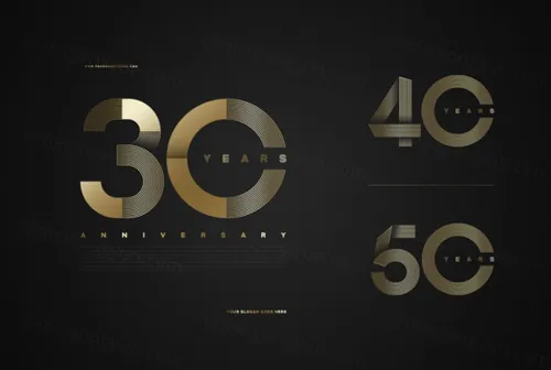 2021黑金高端风格年终获奖年度评选总结PSD海报模板 2021 Awards