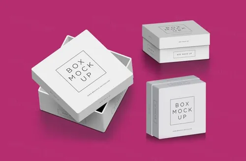 PSD包装盒模型PSD Packaging Box Mockup