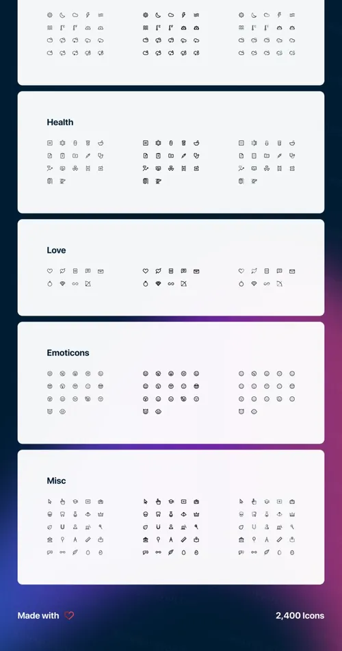 2400个Material Design系统图标集 iMaterial