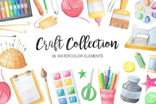 Watercolor Craft Collection