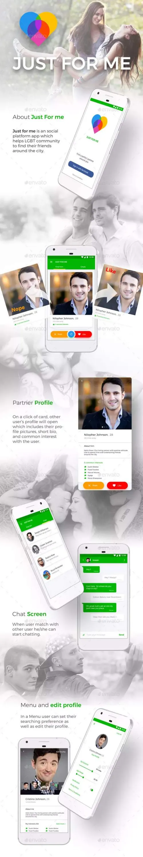 约会应用程序APP UI KITS