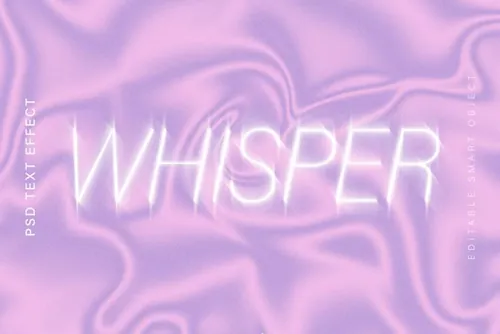 高质量梦幻字体发光特效一键生成PSD模板素材 Dreamy