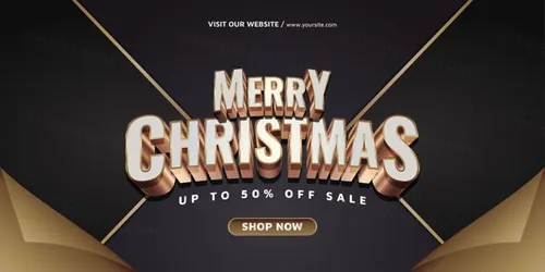 三维立体金属特效字体文本特效可编辑EPS矢量模板素材3d editable text style effect