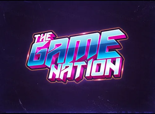 80年代3D紫色霓虹灯文字特效模板 80\'s Style Text Mockup v1