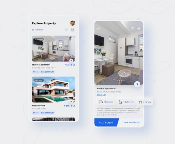 产地产在线中介移动APP程序界面设计 Real Estate Mobi