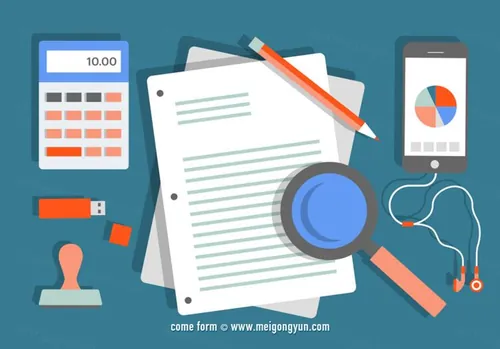 商业办公室矢量元素 Business Office