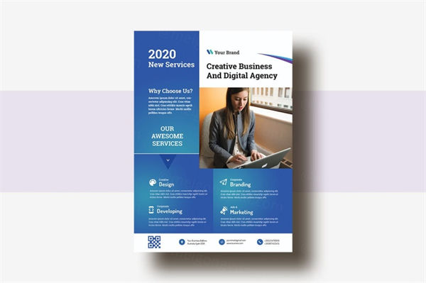 广告海报传单设计模板v26 Business amp;amp; Corporate