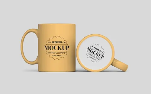 陶瓷杯样机素材 v8 Ceramic Mug Mockup 8.0