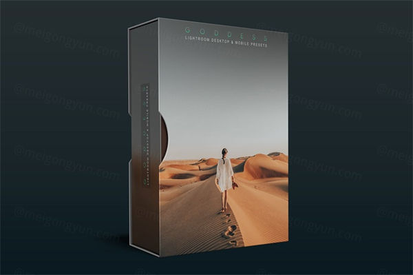 电影级带有蓝色色调紫色阴影现代美学风格照片LR预设插件 Goddess