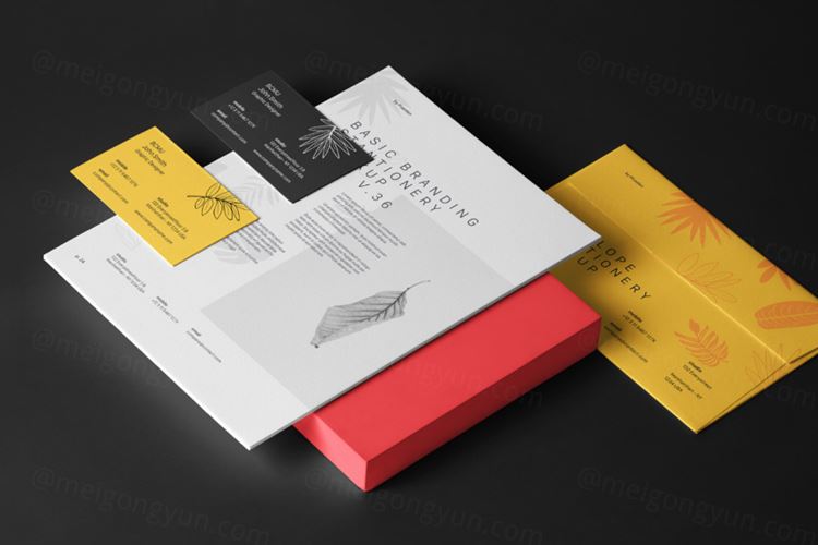 文具品牌样机 Psd Stationery Branding Mockup Vol 35