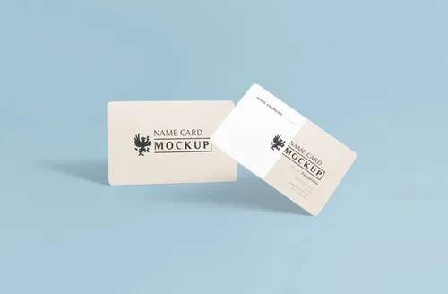 Exquisite Name Card Mockup PSD