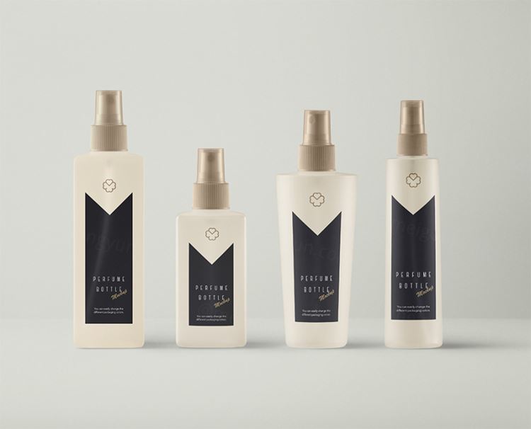 化妆品喷Psd香水瓶样机 Spray Psd Perfume Bottle Mockup