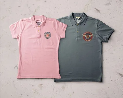 Polo衫T恤模型PSD贴图模板Psd Polo Shirt Mockup