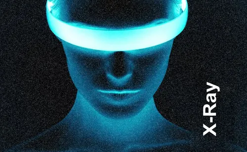 潮流X射线透视图片效果PS模板免费下载 X-Ray Phot
