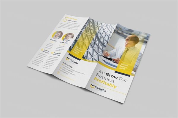 多用途三折页企业宣传单设计模板v6 Multipurpose