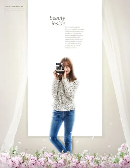 婚纱拍摄背景海报图片psd素材