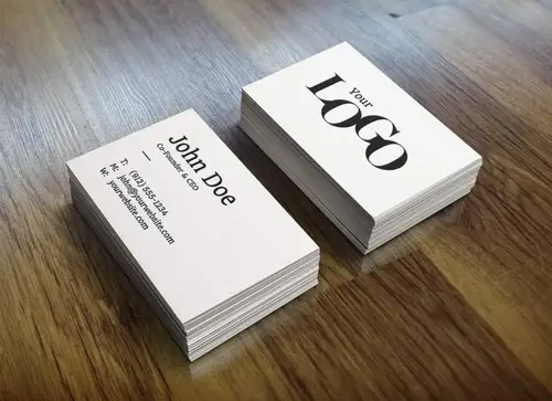 Business Cards Mockup 商务名片设计贴图展示样机素材 #001 样机模