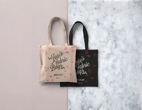 帆布袋模型PSD贴图样机Psd Tin Container Packaging