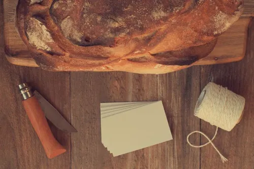 Business Cards Mockup 场景商务名片设计贴图展示样机素材