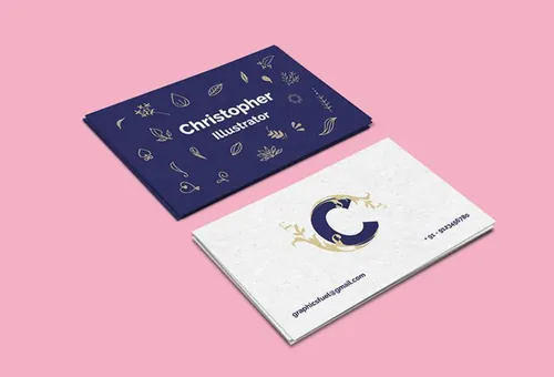 Business Cards Mockup 商务名片设计贴图展示样机素材