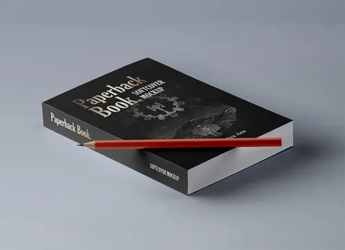 平装书书本样机模板  Paperback Psd Book Mockup Vol3