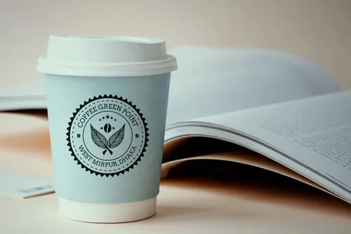 咖啡杯/纸杯样机贴图展示模版 Coffee Cup Mockup