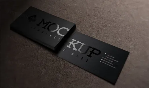 豪华尊贵VIP名片样机套装  Psd Business Card Mockup Vol5