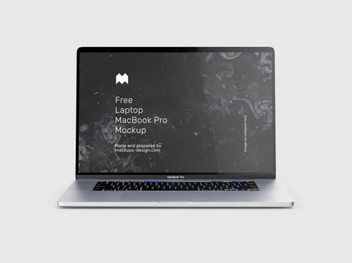 苹果笔记本网页设计提案样机PSD模板 MacBook Pro mockup