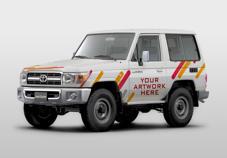 Land Cruiser Mockup