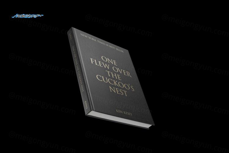 潮流精装书封面设计贴图样机模板 Blkmarket – Hard Cover Mockup