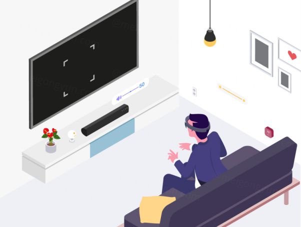 2.5D视角的物联网智能居家创意场景Smartthings Isome