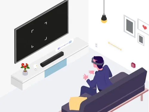 2.5D视角的物联网智能居家创意场景Smartthings Isome