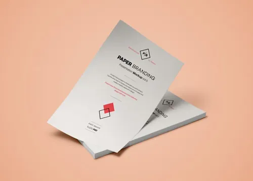 A4纸规格海报传单设计效果图样机  Psd A4 Paper Mock-Up Vol6