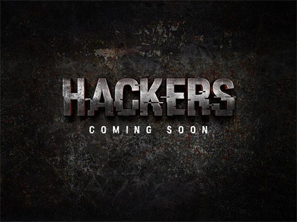 一款岩石纹理游戏特效字体PS模板photoshop text styl