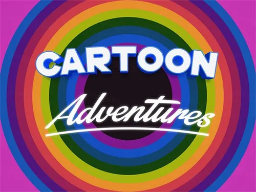 一款时尚渐变色卡通动漫特效文字PS模板Cartoon