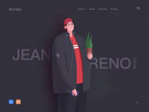 扁平简约独特场景的商业插画素材 Business/Profession