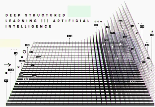 抽象几何线条数码科技感未来感矢量线条8