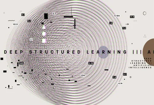 抽象几何线条数码科技感未来感矢量线条12
