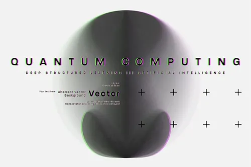 抽象几何线条数码科技感未来感矢量线条6