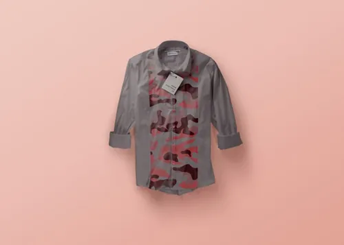 男士衬衫模型PSD模板Psd Dress Shirt Mockup