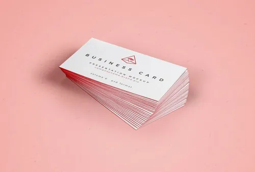 高端名片设计PSD样机模板  Psd Business Card Mock-Up Vol26