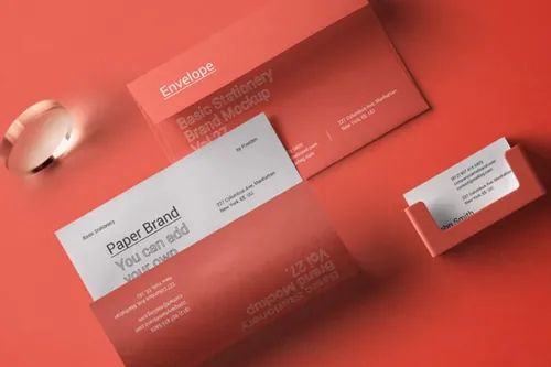 基本文具品牌样机 Basic Stationery Branding Mockup vol 28