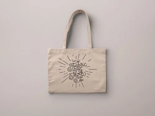 帆布袋模型PSD贴图Psd Tote Bag Fabric Mockup
