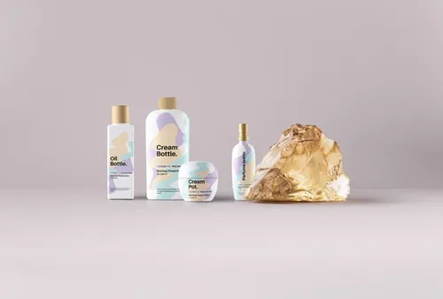 现代时尚系列化妆品包装设计PSD贴图模板Psd Cosmetic Packaging Mockup